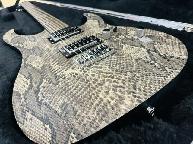 SPEAR(スペア) スネークスキン 7弦ギター