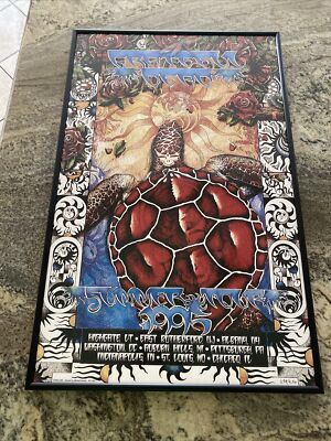Grateful Dead 1995 Summer Tour Poster Preorder S/N # 3918/4500