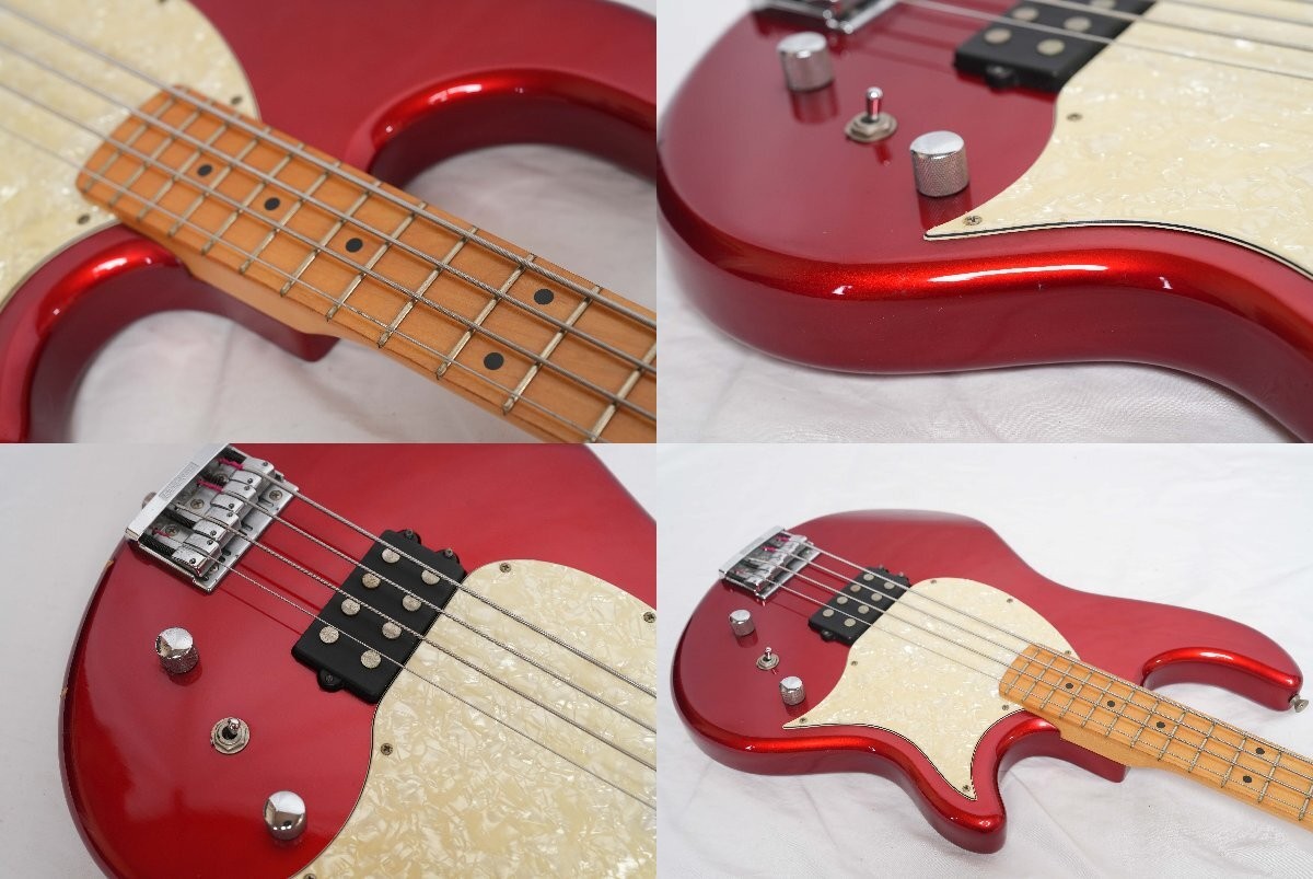 Electric Bass Guitar Fernandes FSB-65 ATLAS 4X MR Metallic Red