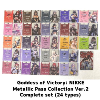 GODDESS OF VICTORY NIKKE Metallic Pass Collection Ver.2 Complete