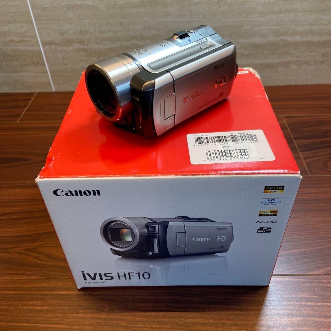 Canon iVIS HF10 ビデオカメラ 1775 Canon iVIS HF10 Camcorder 1775