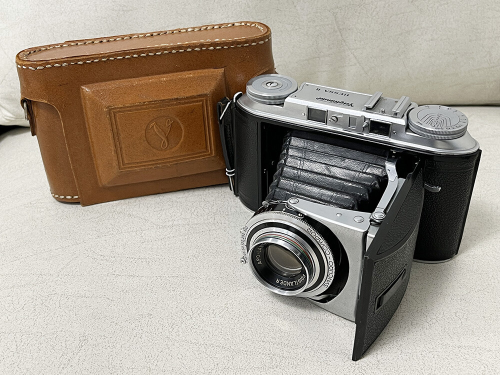 Voigtlander BESSA II Camera with APO LANTHAR 105mm f/4.5 Lens | eBay