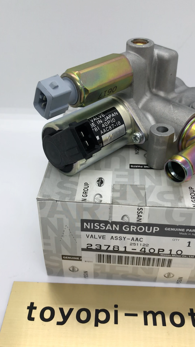 NISSAN Genuine 300ZX Z32 Aac Valve Iacv Assy 23781-40P10 NEW | eBay