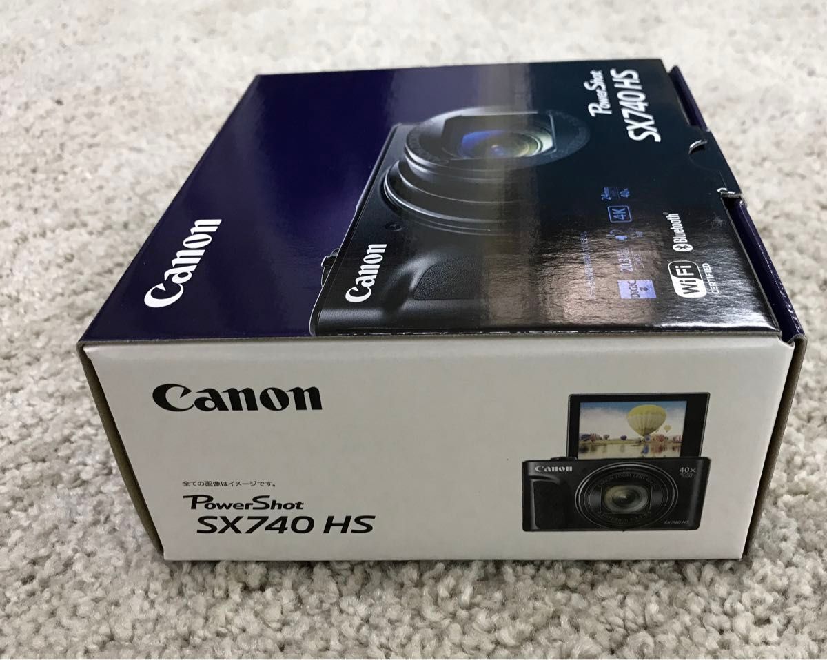 Canon PowerShot SX740 HS シルバー 展示品 SDカード付