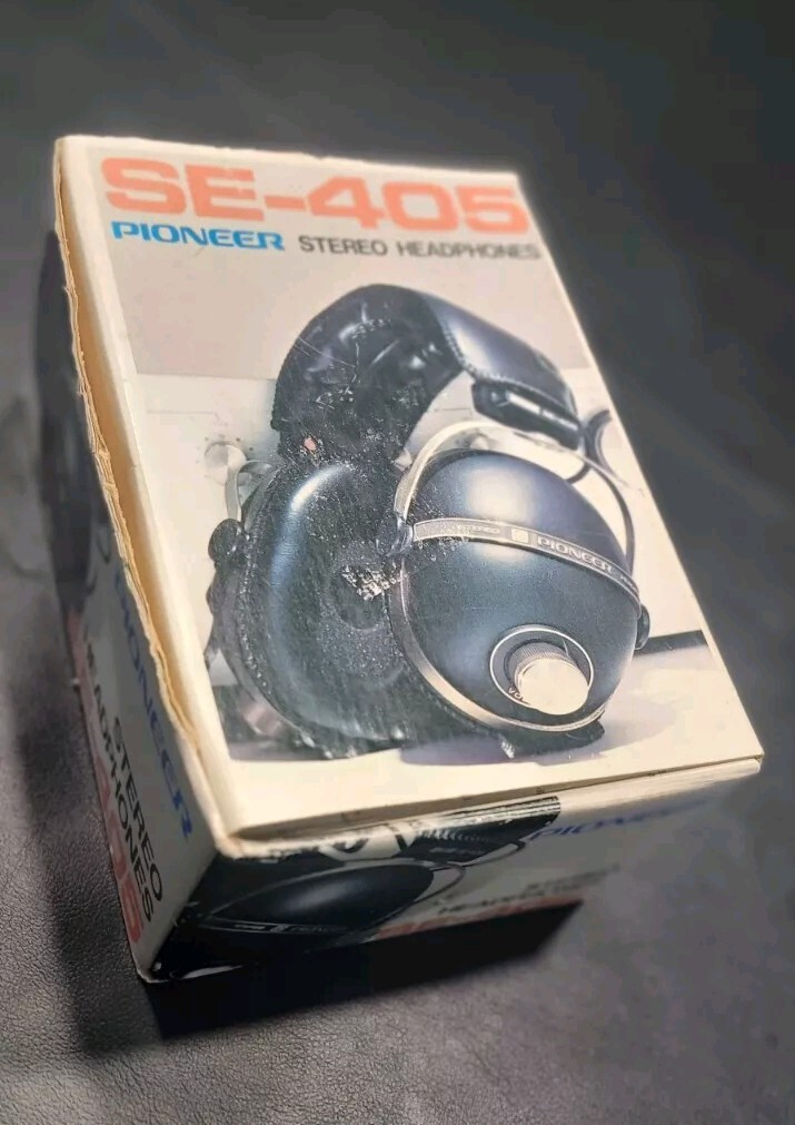 Vintage Pioneer SE-405 Stereo Headphones EMPTY BOX only | eBay