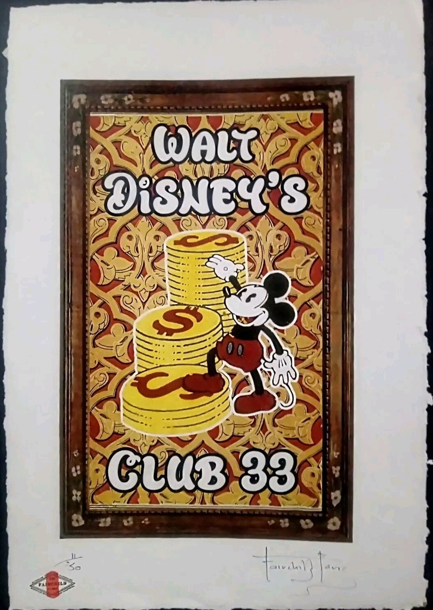 WALT DISNEY'S MICKEY MOUSE アートワーク 【公式通販】