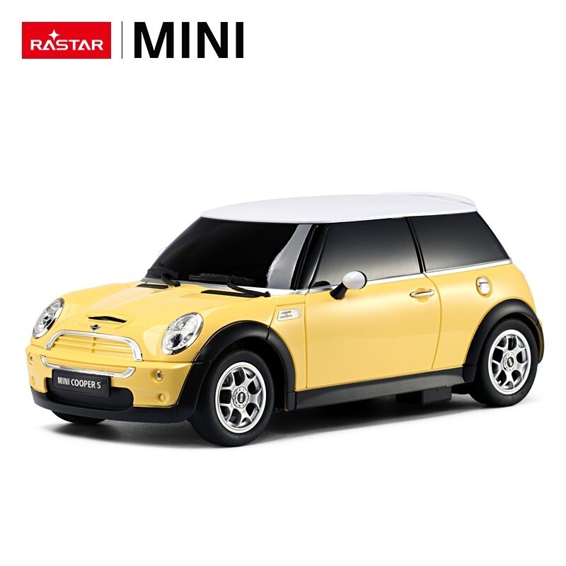 1/24 Rastar Mini Cooper RC Car Yellow | eBay