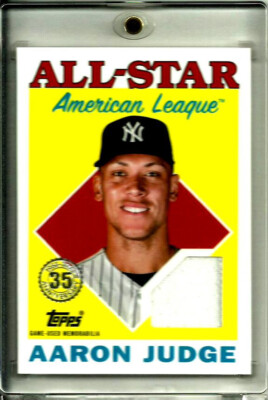 アーロン・ジャッジユニフォーム入りレリックカード2023 TOPPS
