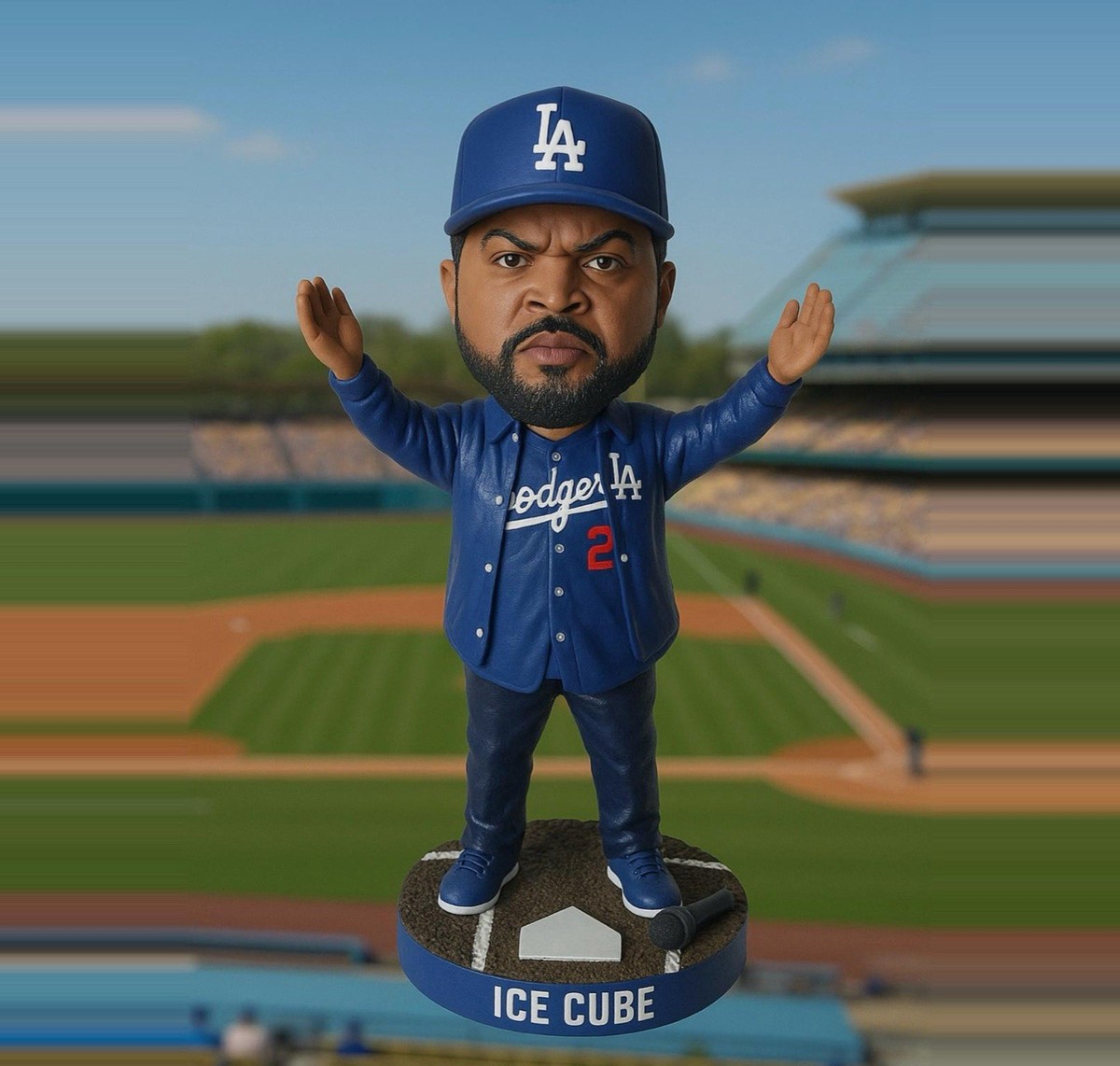 DODGERS Ice Cube ボブルヘッド アイスキューブ ドジャース ICE CUBE