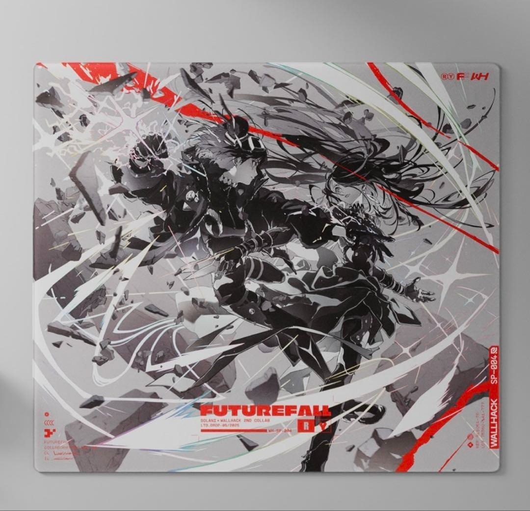 WALLHACK Skyped SP-004 Limited Edition Futurefall Glass Gaming