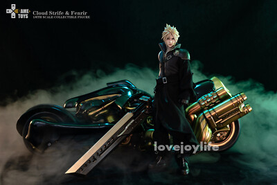 GAMETOYS 1/6 Cloud Strife & Fenrir GT-006C Action Figure Deluxe