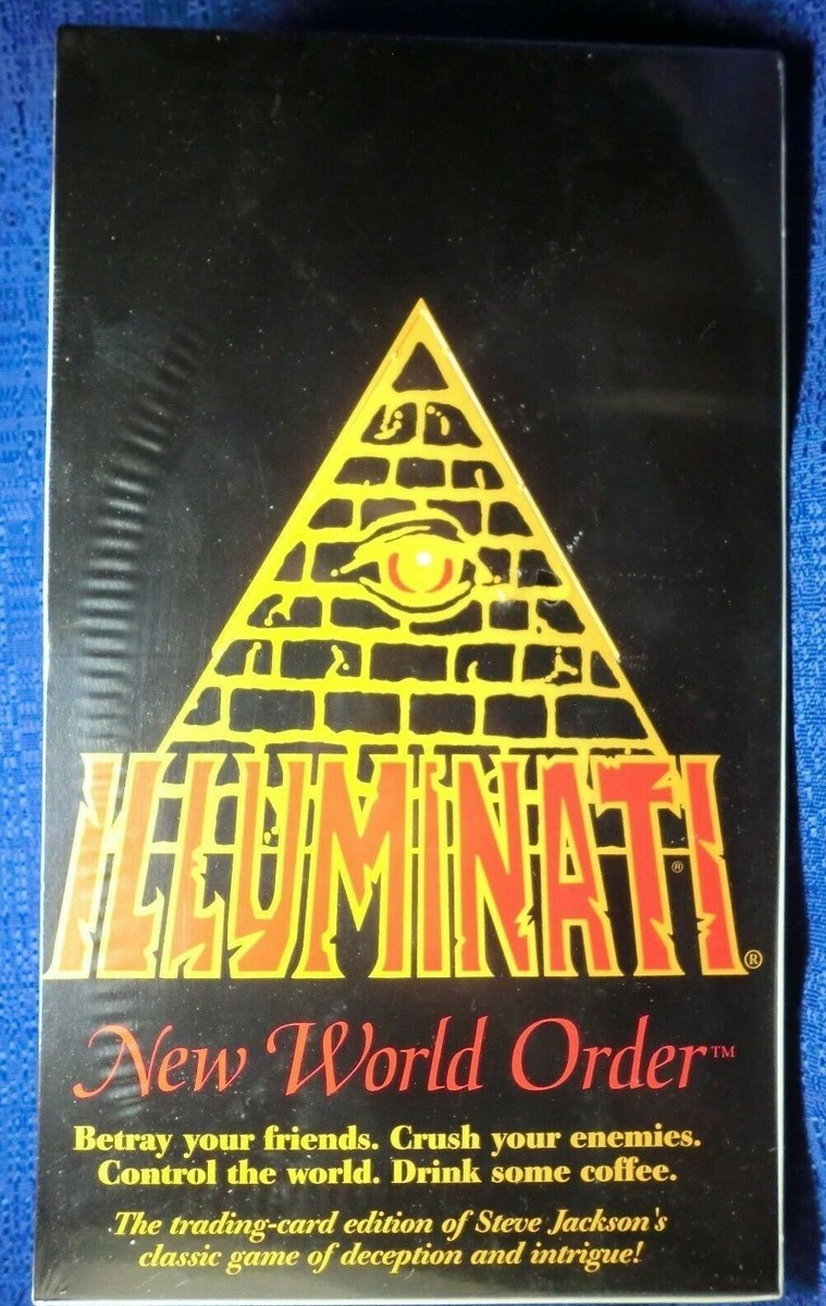 ILLUMINATI NEW WORLD ORDER STEVE JACKSON LIMITED EDITION BOOSTER