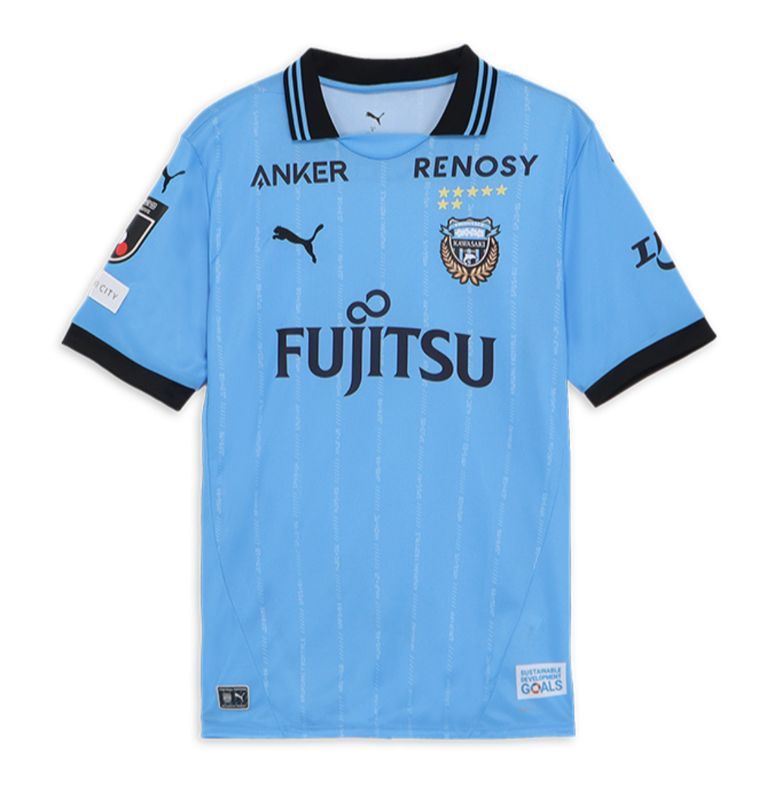 ミュージシャン WANIMA Football Shirt L/XL Blue WANIMA Football