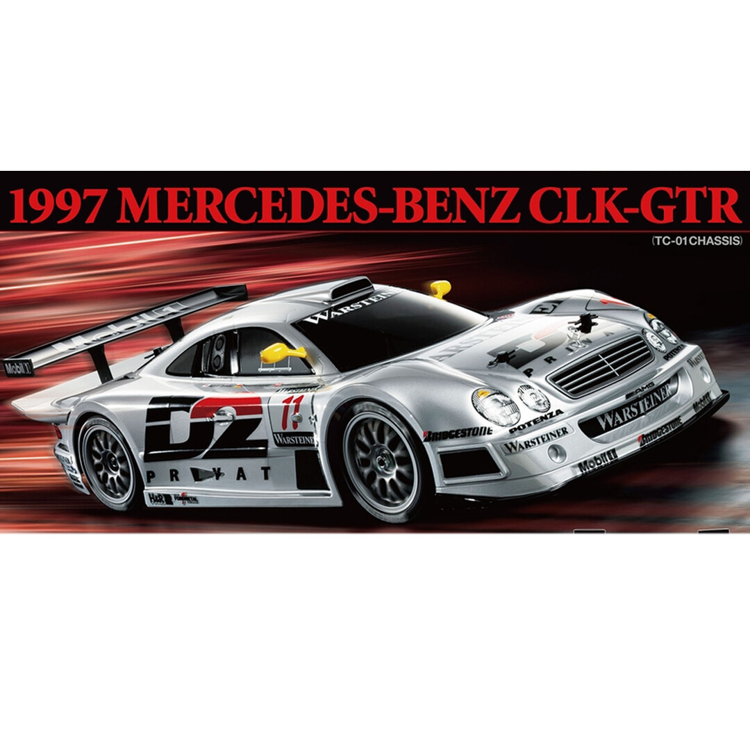 ホビーラジコン 1997 MERCEDES-BENZ CLK-GTR 1/10 タミヤ 電動RCカー