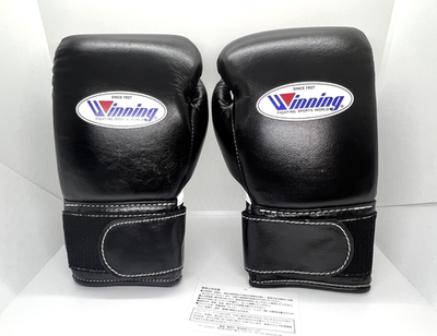 Winning Boxing Gloves Professional Type 8oz Black From JAPAN MS