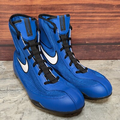 値下げ⭕️ナイキ (ボクシング)シューズ メンズMACHOMAI ブルー 25cm