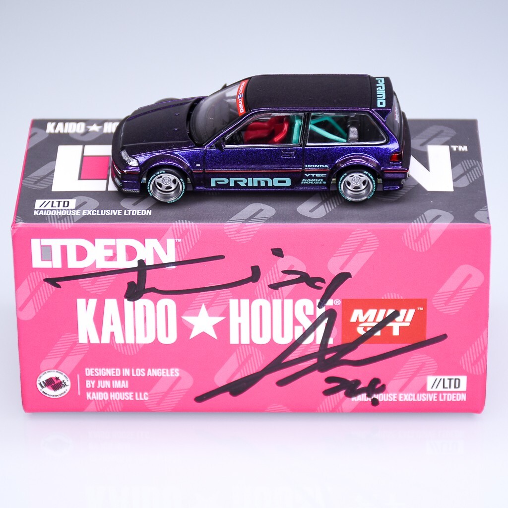 ミニカー KaidoHouse Civic EFKANJOYOKOHAMA Edition Amazon.com: 1:64