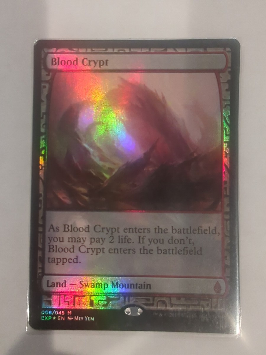 mtg 血の墓所 foil エクスペディション Foil】《血の墓所/Blood Crypt