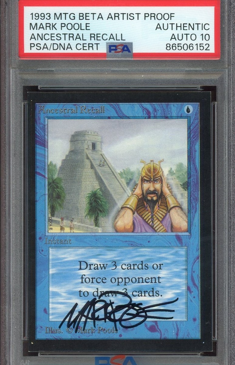 荒廃の思考 アーティストプルーフ ap artist proof mtg mtg artist