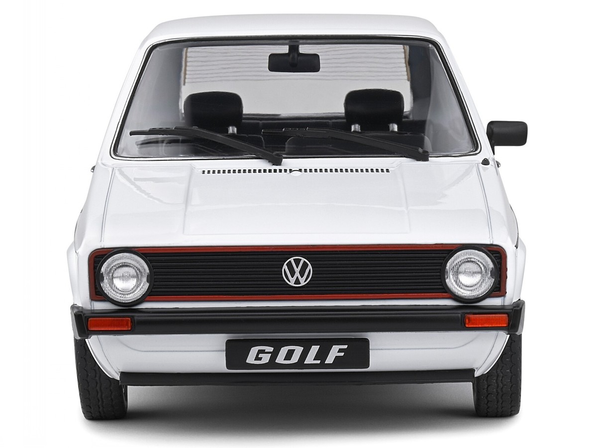 VW Golf Rabbit 1 L 4-door white Tuning diecast model car S1800211