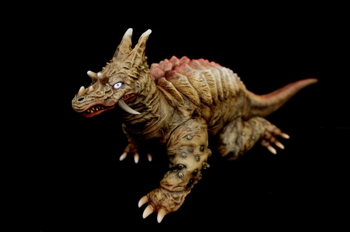 ブルマァク 当時物 ウルトラQ 地底怪獣パゴス 落書き破損無し。プロフ