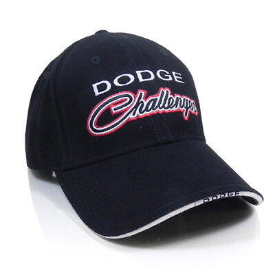 Dodge Challenger Black Color Baseball Cap | eBay
