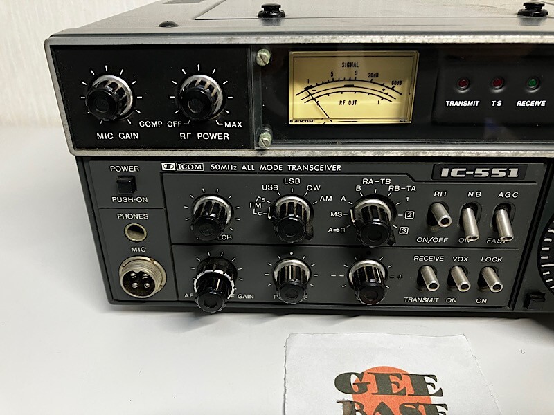 ICOM IC-551 50NHz All mode Desktop transceiver F/S | eBay