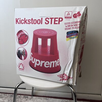 新品未開封 Supreme Wedo Step Stool BLACK