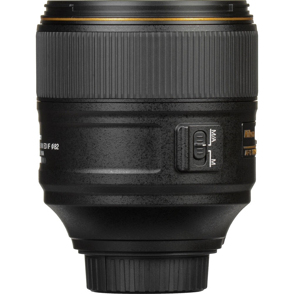 Nikon AF-S NIKKOR 105mm f/1.4E ED Lens (20064) + Filter Kit + Cap