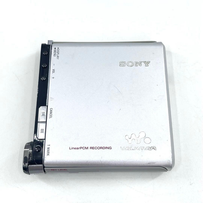 SONY MZ-RH1 Walkman Hi-MD Player MiniDisc Recorder Silver Working
