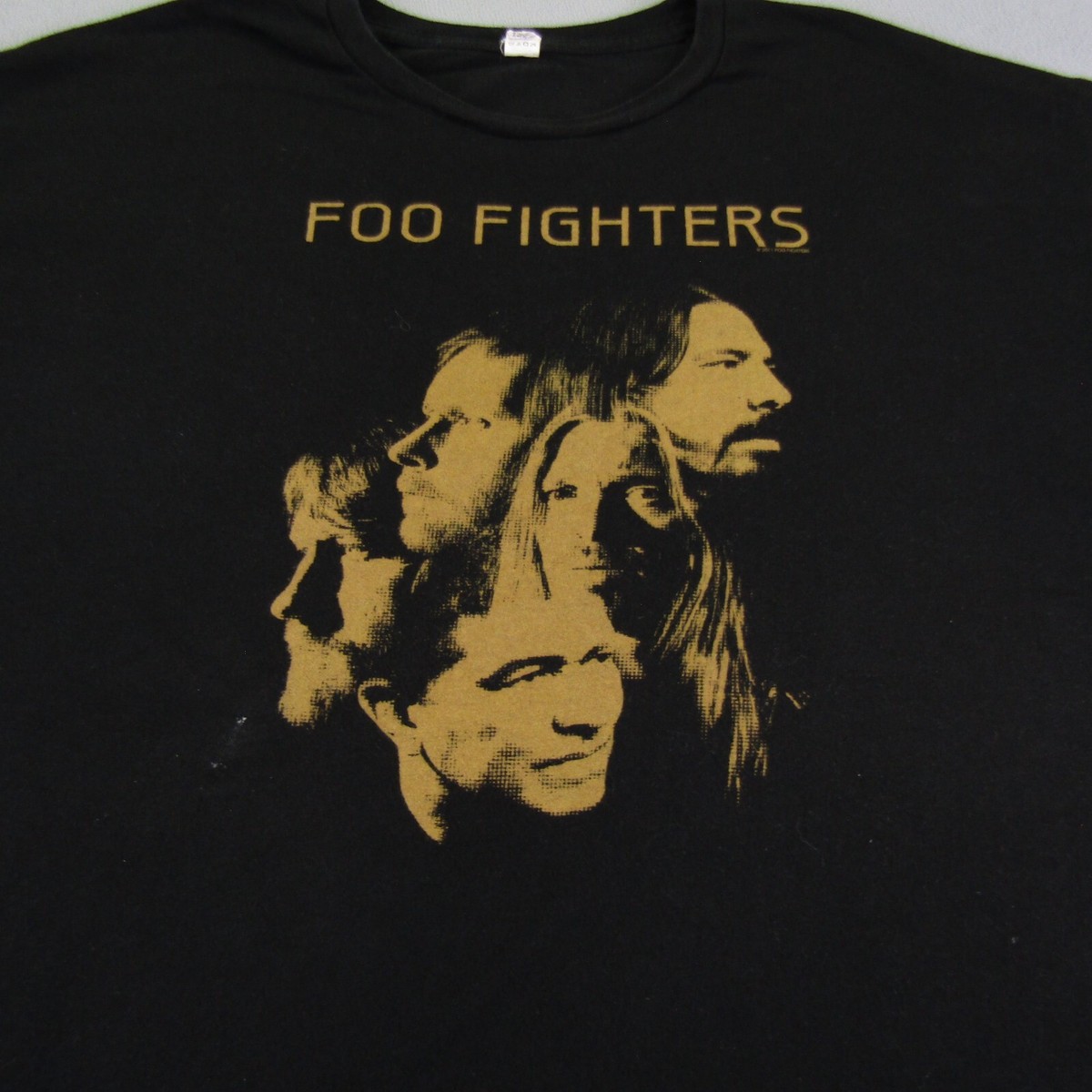 Foo Fighters Shirt Mens XXL Black Dave Grohl Crewneck Rock Band