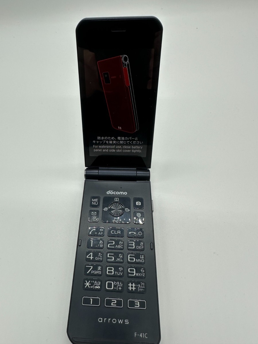 Fujitsu docomo arrows F-41C mobile phone Navy Sim Unlocked From