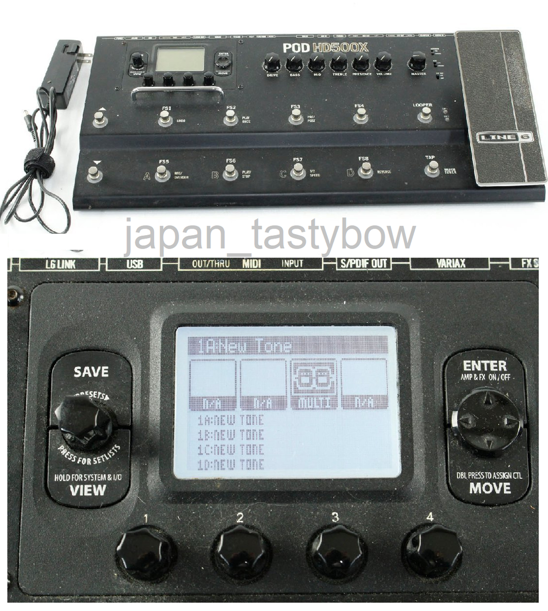 LINE6 POD HD500X マルチエフェクター Line6 POD 500X アンプ