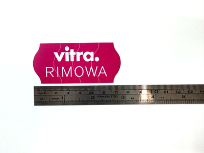 RIMOWA x Vitra 2025 Sticker Set Full 6pcs Limited Collab Sealed