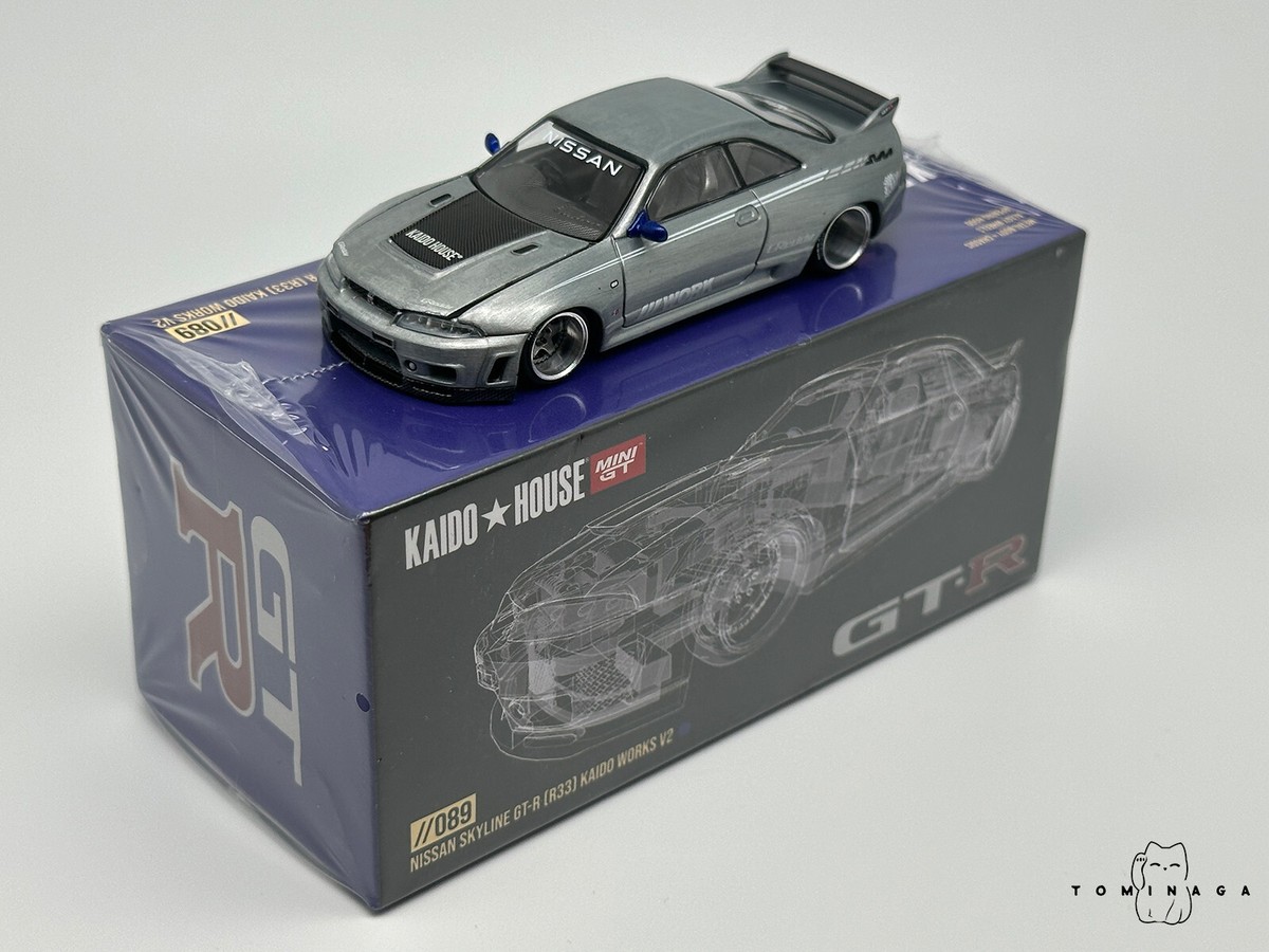 ミニカーアゴーゴー 2024 KAIDO HOUSE LTD R33 未開封 ミニカーア