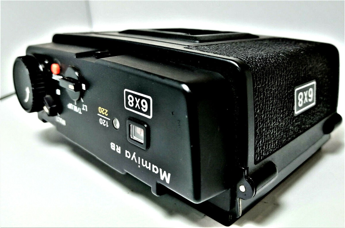 MAMIYA RB67 6x8 Motorized 120 220 Film Back Holder [ TOP MINT+++++
