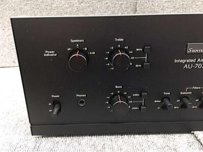 SANSUI AU-707 | Stereo Integrated Amplifier Manual in Good