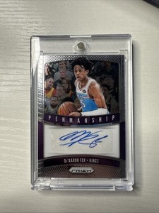De Aaron Fox Autograph | eBay