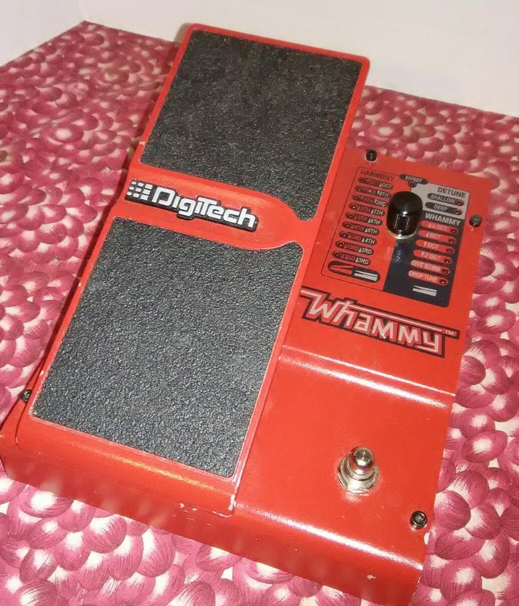 Digitech Whammy 4V Candy red metal chasis In Very Good Condition