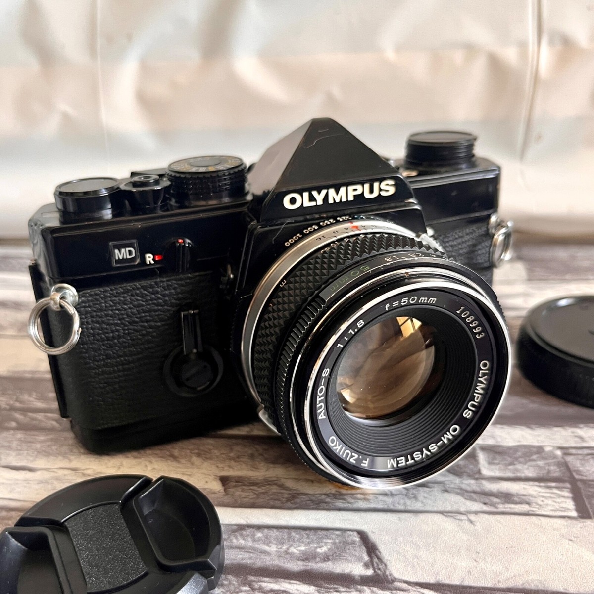 ☆ OLYMPUS OM-1 BLACK + ☆ 標準レンズ 50mm ☆ OLYMPUS OM-1 BLACK +