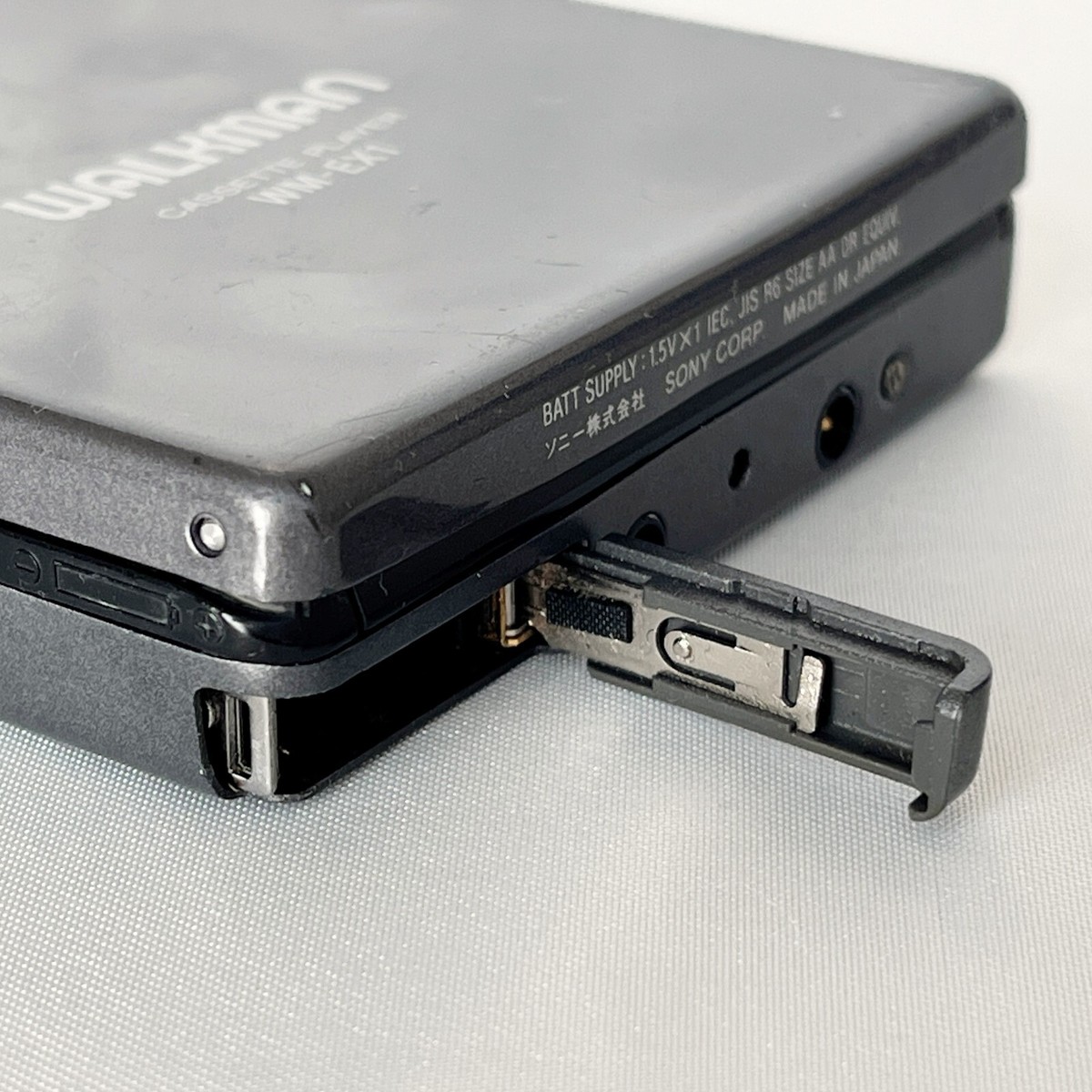 SONY WM-EX1 1994 Black Walkman VIntag Cassette Player Made in