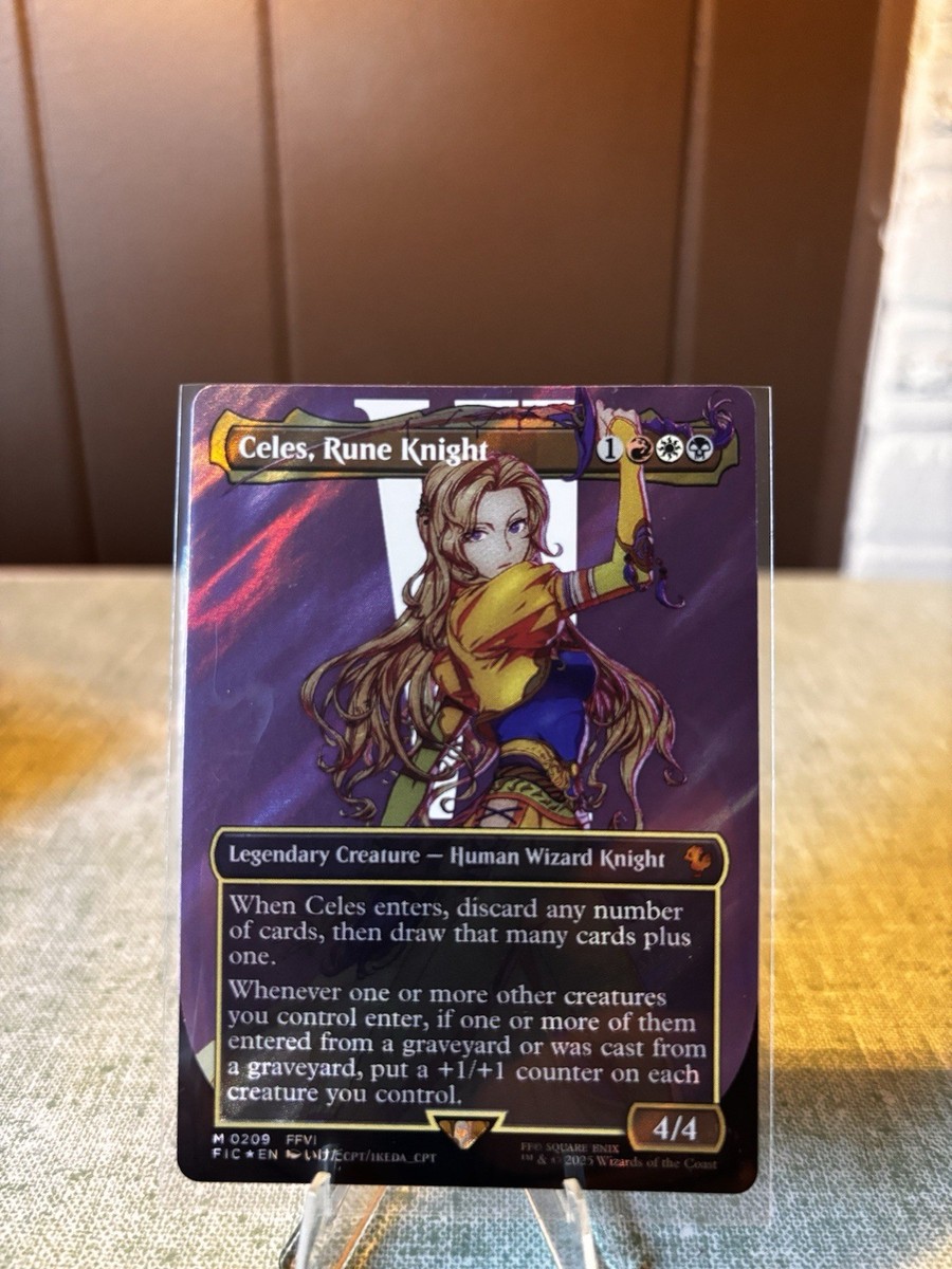 MTG ルーンナイト、セリス サージfoil ボーダーレス MTG ルーンナイト