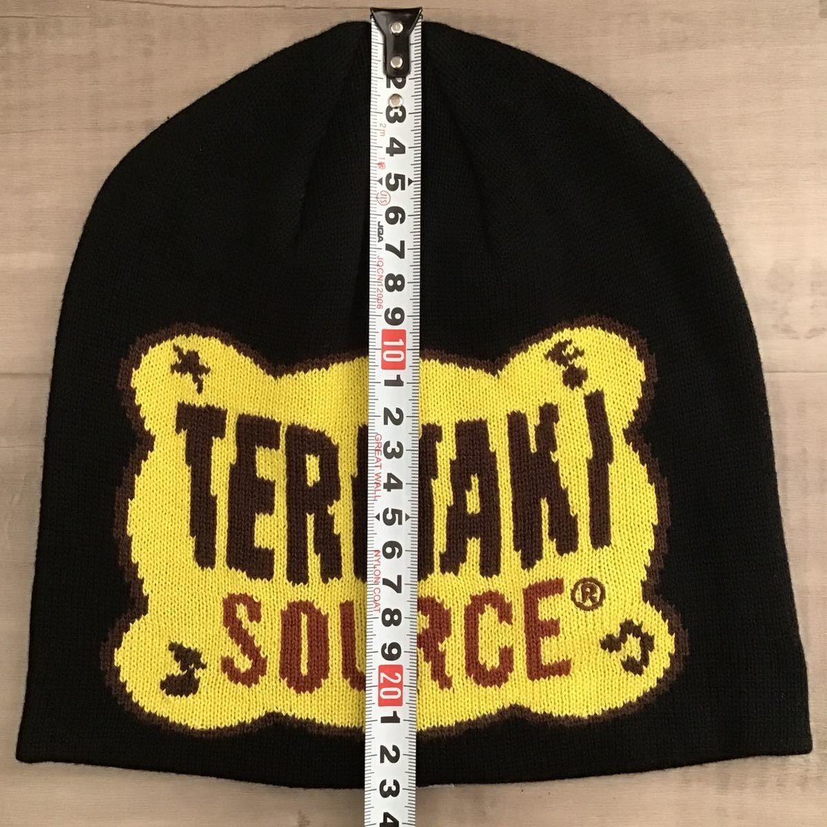 BAPE TERIYAKI BOYS 标志套头针织帽NIGO 黑色A 沐浴猿| eBay