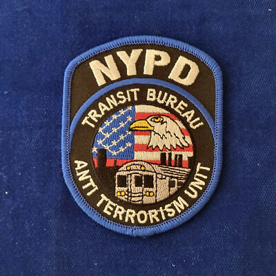 個人装備 NYPD TRANSIT BUREAU ANTI TERRORISOM UNIT Transit Bureau