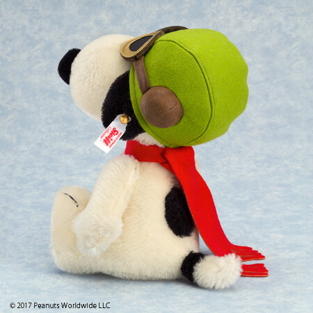 Steiff Snoopy Peanuts Flying Doll Ace 1500 Limited Teddy Bear