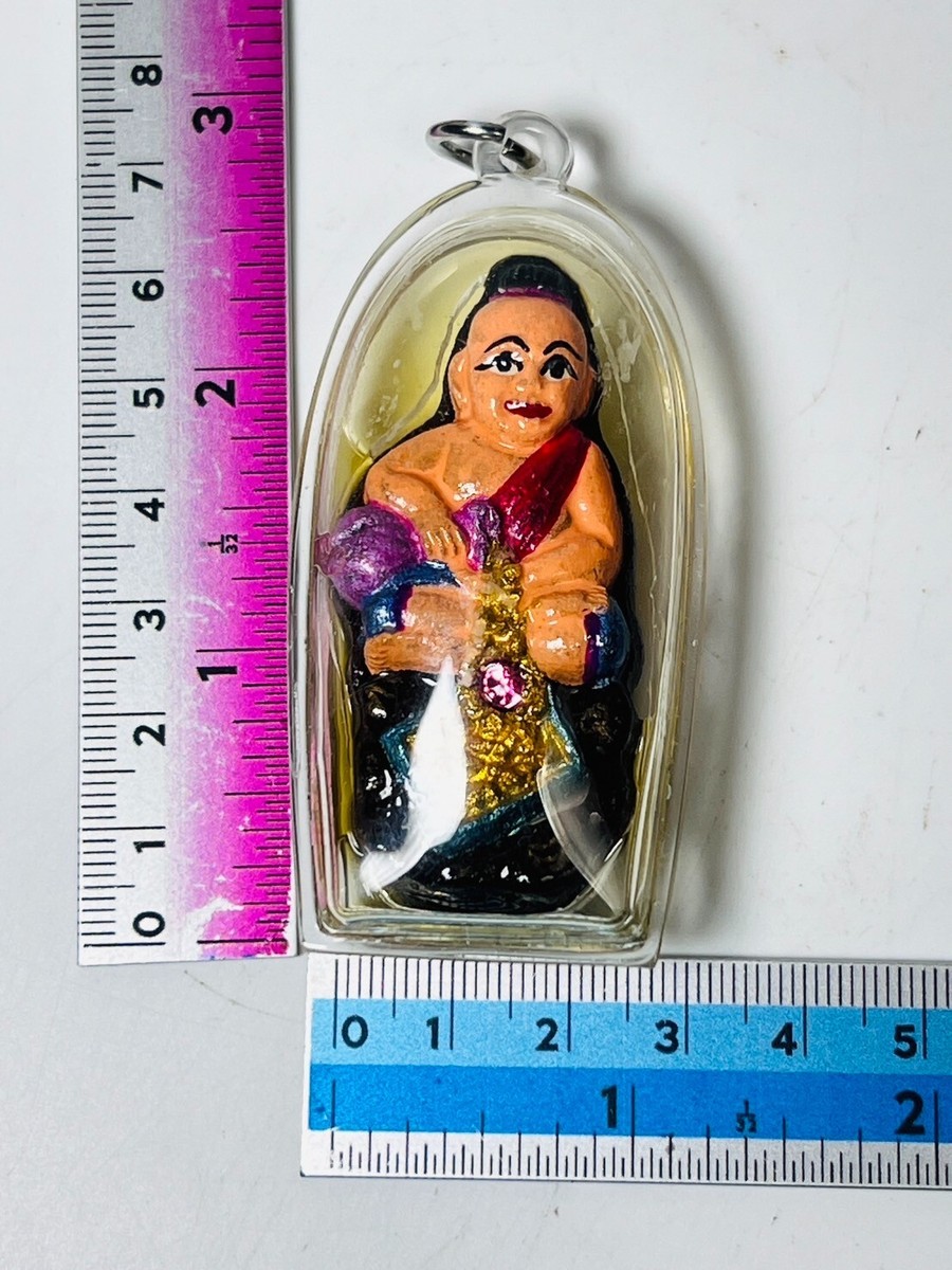 Kuman Thong Wealth-Attracting Locket – Thai Sacred Amulet for