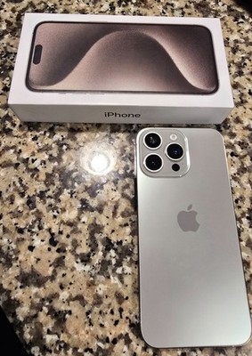 スマートフォン本体 iPhone 15 Pro MAX Natural Titanium 258G Amazon