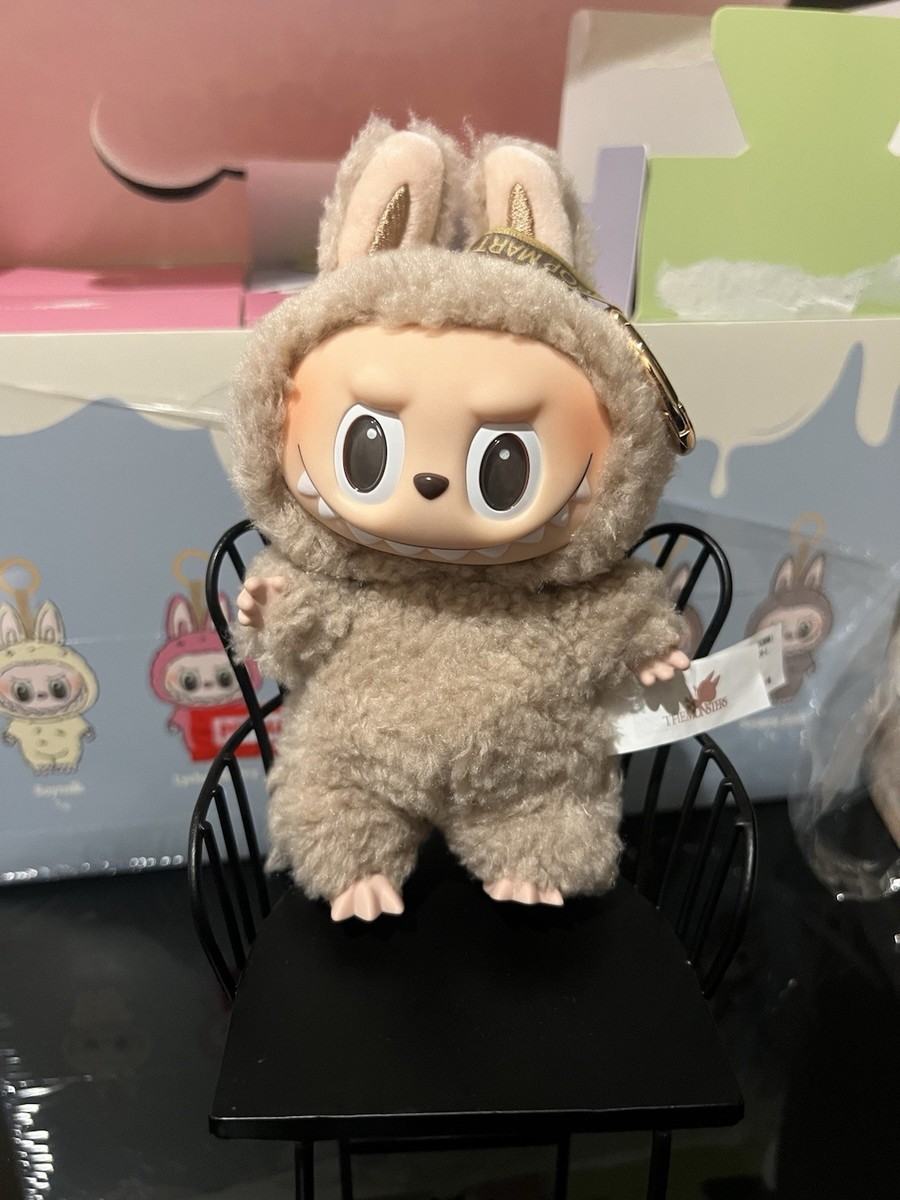 POP MART Labubu The Monsters Exciting Macaron Plush Series Toffee