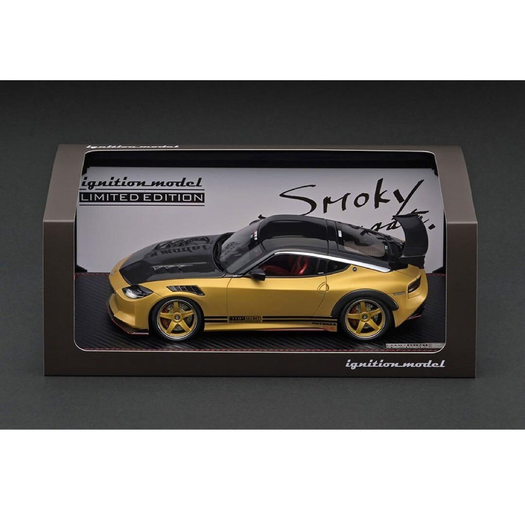 Ignition Model IG3383 1/18 TOP SECRET Fairlady Z (RZ34) Matte Gold