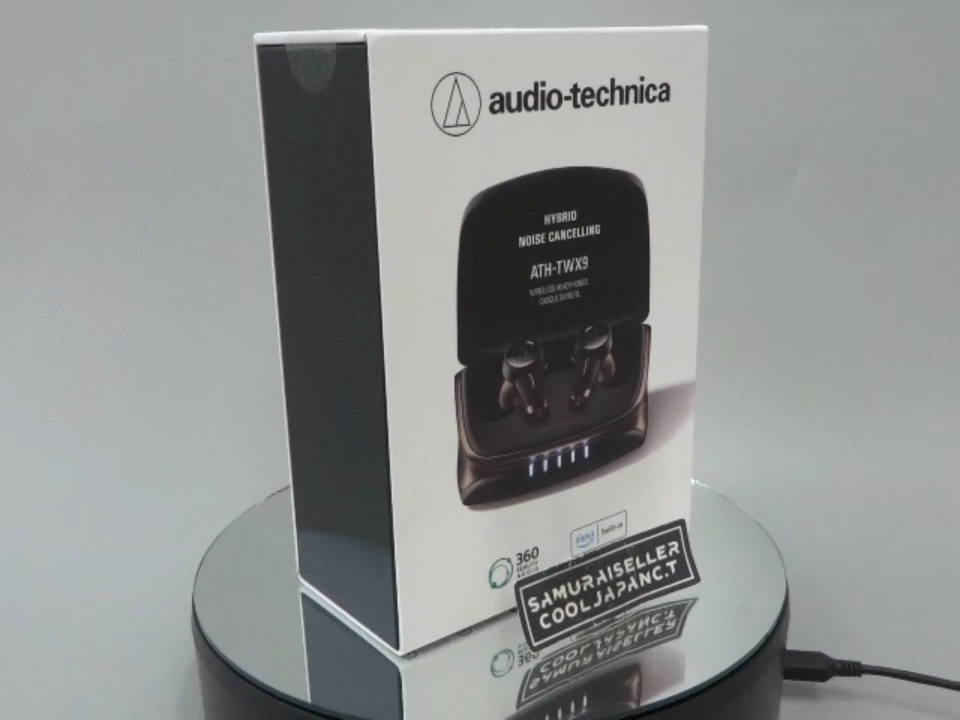 Audio Technica ATH-TWX9 Noise-Canceling Earphones Wireless from